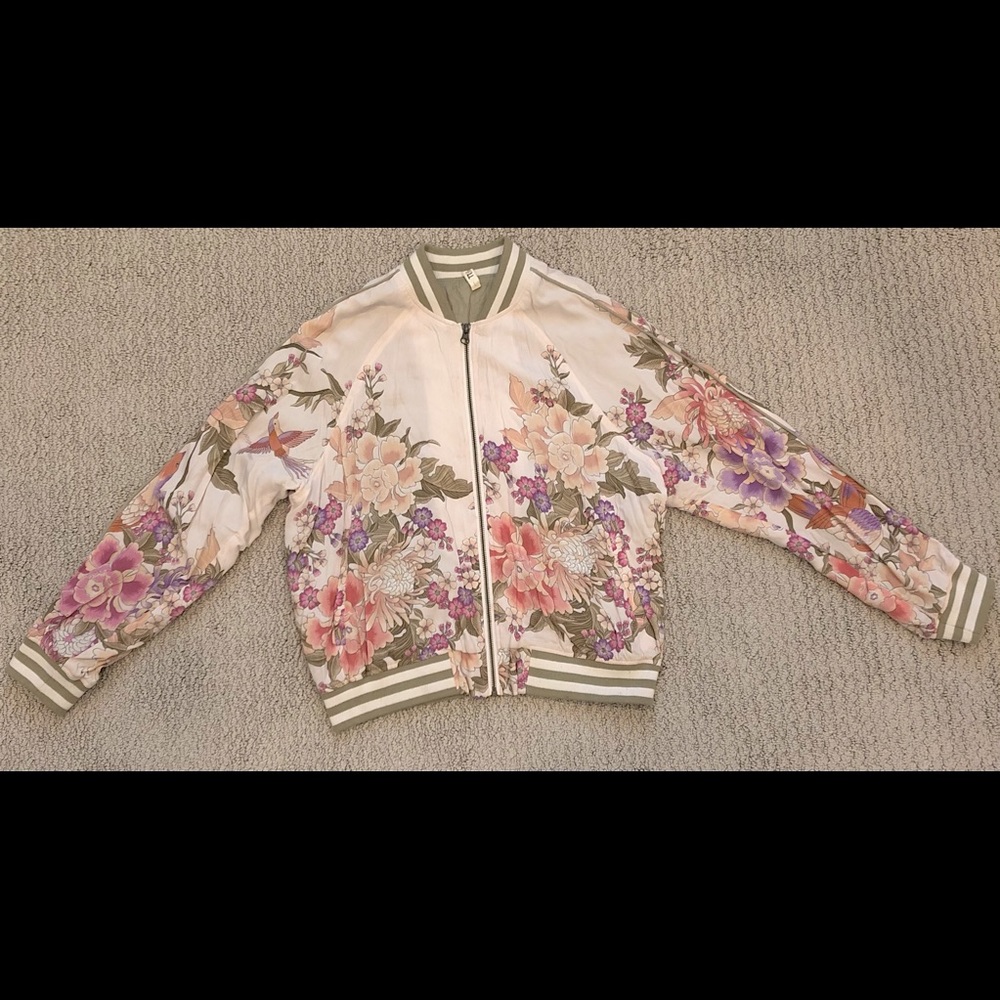 Blue Skies Bomber in Large & Blue Skies XL Skirt (fixed) 🌸✨